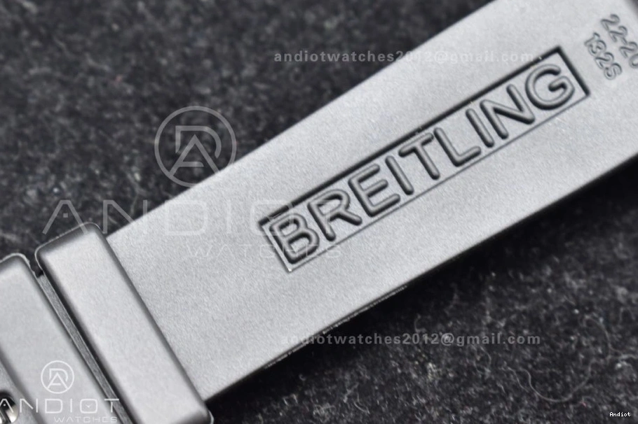 LE B01 43mm L-Black A7750 Version BLS Wht SS 1:1 Chrono Best Navitimer 0326